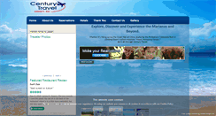 Desktop Screenshot of centurytravelagency.com
